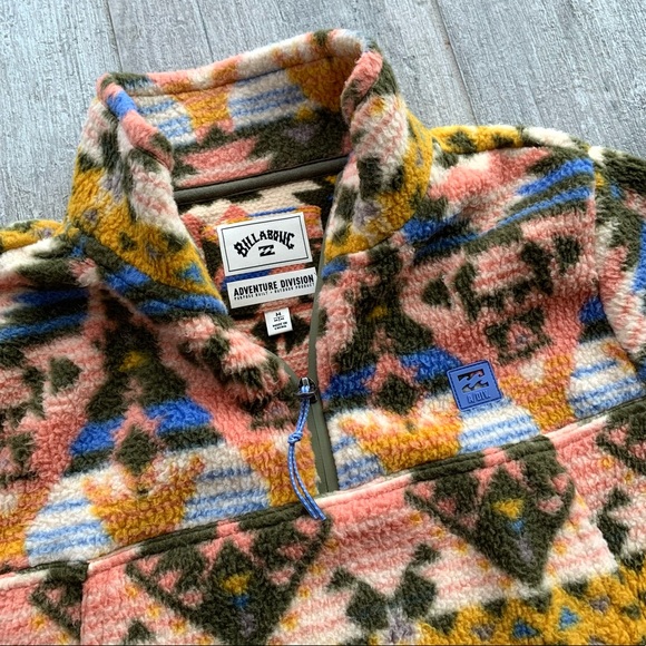 ๐ฅ๐ฅBILLABONG - BOUNDARY MOCK NECK FLEECE๐ฅ๐ฅ - Picture 8 of 9